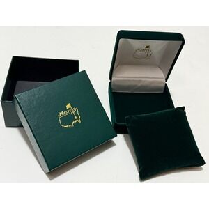 Masters Augusta Golf Watch or Bracelet Case Holder Box + Outer Box ONLY gift